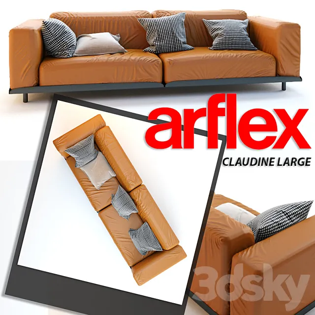 CLAUDINE LARGE 3D Model