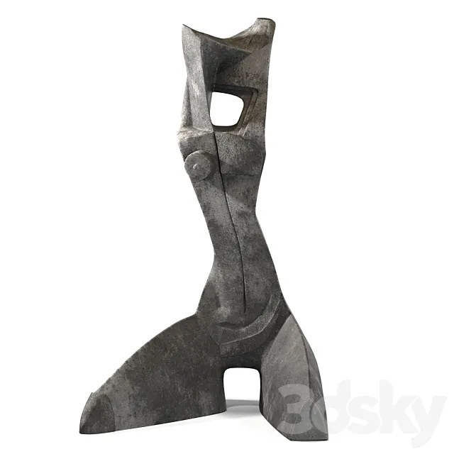 Claudio Nicoli – Nude geometric – Sculpture 3D Model Claudio Nicoli – Nude geometric – Sculpture 3D Model