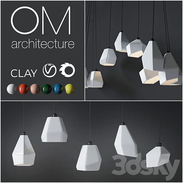 Clay – OM Architecture Lamp 3DModel Clay – OM Architecture Lamp 3DModel
