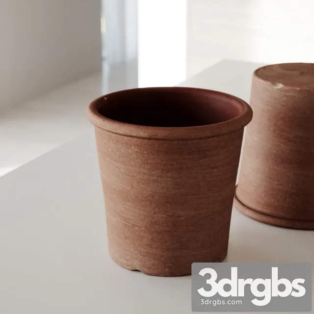 Clay Pot 10 3D Model Download