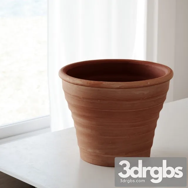 Clay Pot 11 3D Model Download