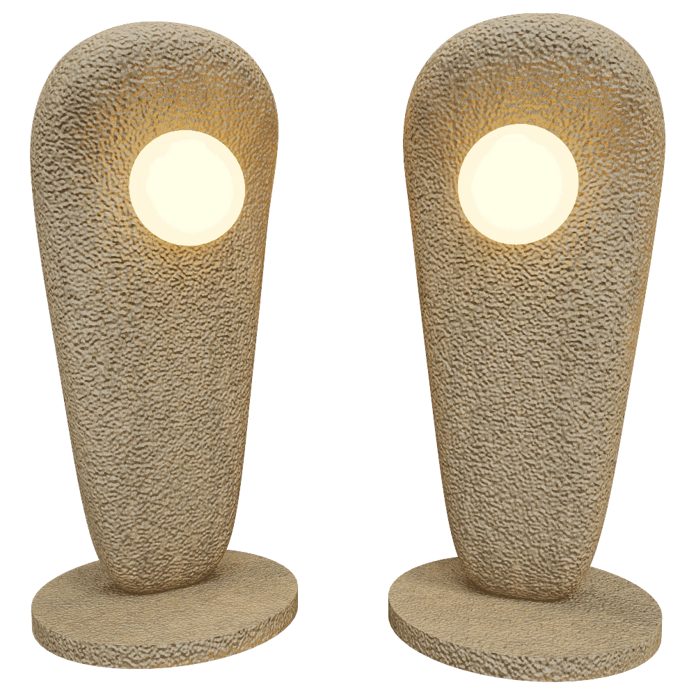 Clayp  – Floor lamp Clay medium 3D Model