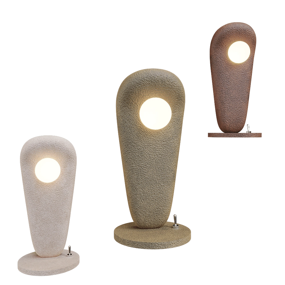 Clayp – Table lamp Big One 3D Model Clayp – Table lamp Big One 3D Model
