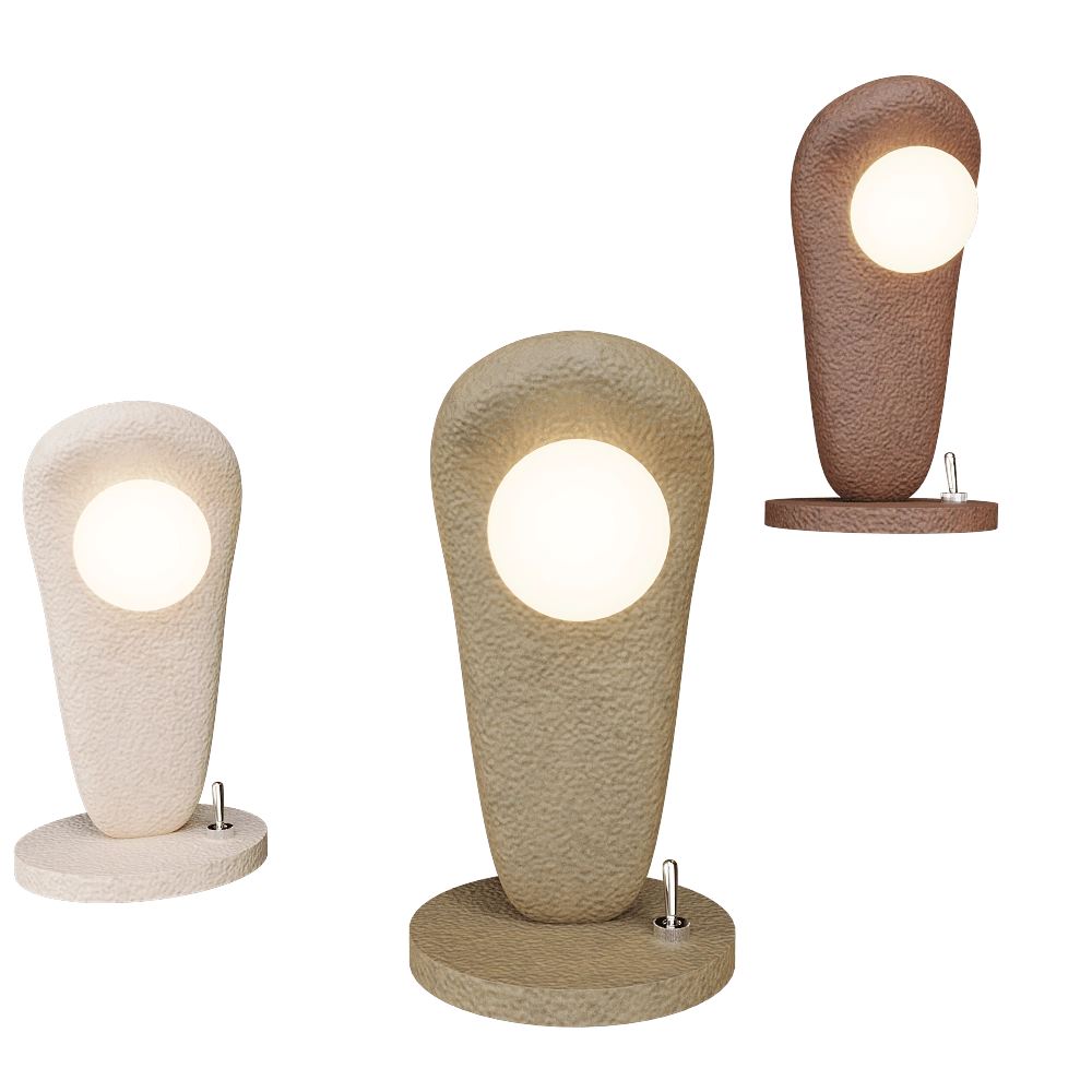 Clayp – Table lamp Small One 3D Model Clayp – Table lamp Small One 3D Model