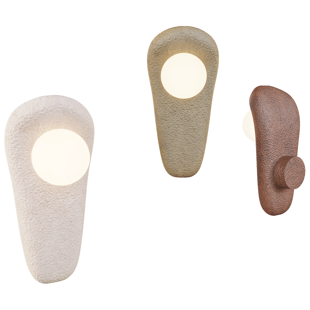 Clayp  – Wall lamp Sconce Small 3D Model