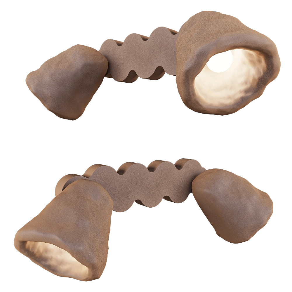 Clayp  – Wall lamp Two scoence 3D Model