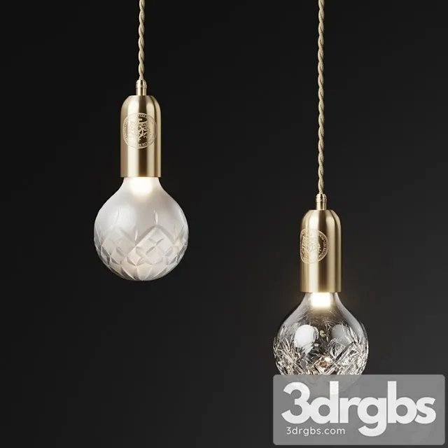 Clear Crystal Bulb Pendant Clear Crystal Bulb Pendant