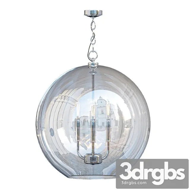 Clear glass sphere chandelier Clear glass sphere chandelier