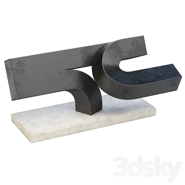 Clement Meadmore Attributed Working Model 3DModel Clement Meadmore Attributed Working Model 3DModel