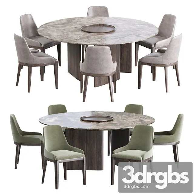 Cleo chair and dining table 2 3D Model Download Cleo chair and dining table 2 3D Model Download