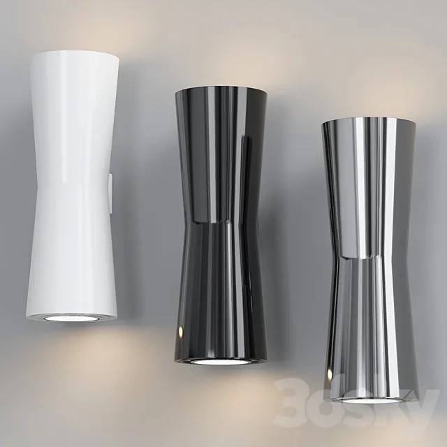 Clessidra lamp wall 3D Model Clessidra lamp wall 3D Model