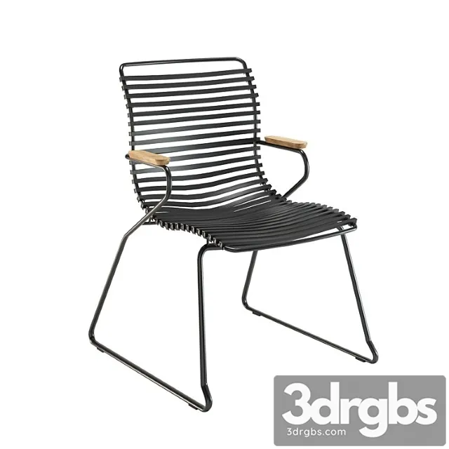 Click dining chair 3D Model Download Click dining chair 3D Model Download