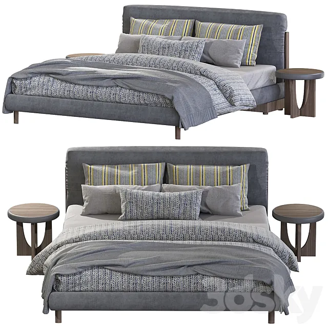 Cliff Bed | Meridiani 3DModel Cliff Bed | Meridiani 3DModel