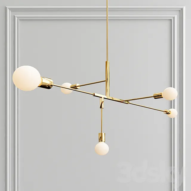 Cliff pendant 3D Model