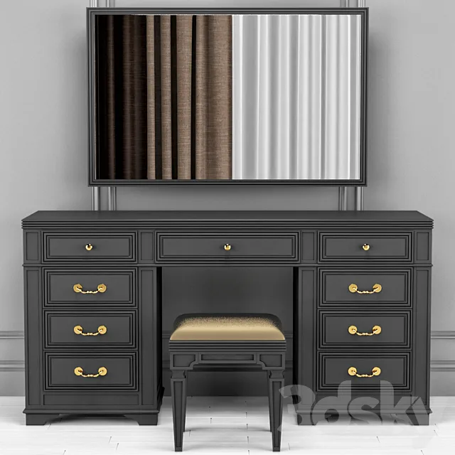 Clio dressing table 3D Model