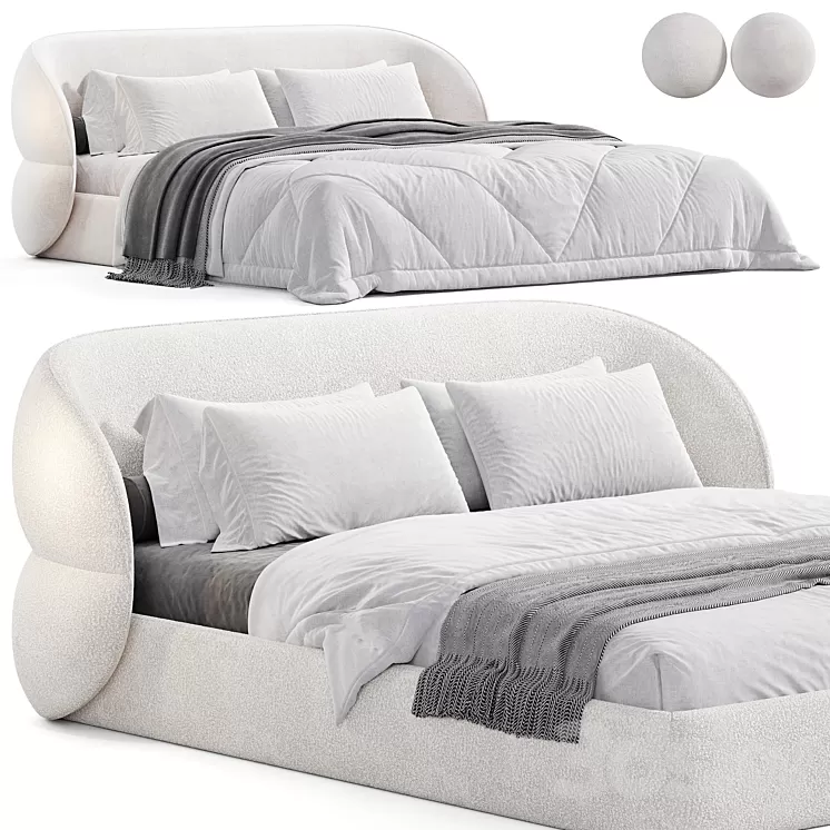 Clip bed by Ditre Italia 3D Model Free Download