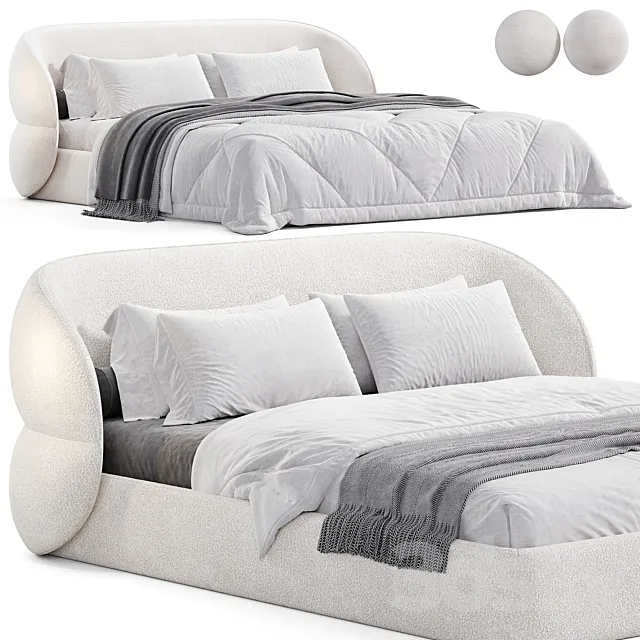 Clip bed by Ditre Italia 3DModel Clip bed by Ditre Italia 3DModel