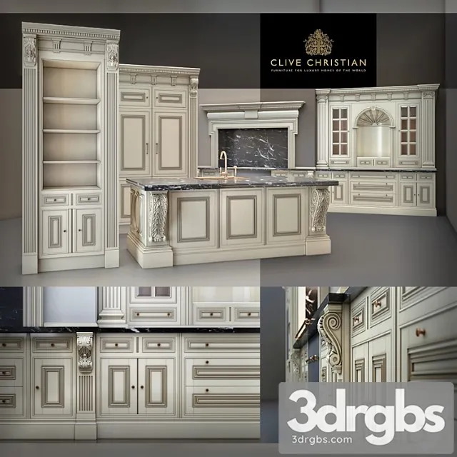Clive Christian Architectural 1 3D Model Download