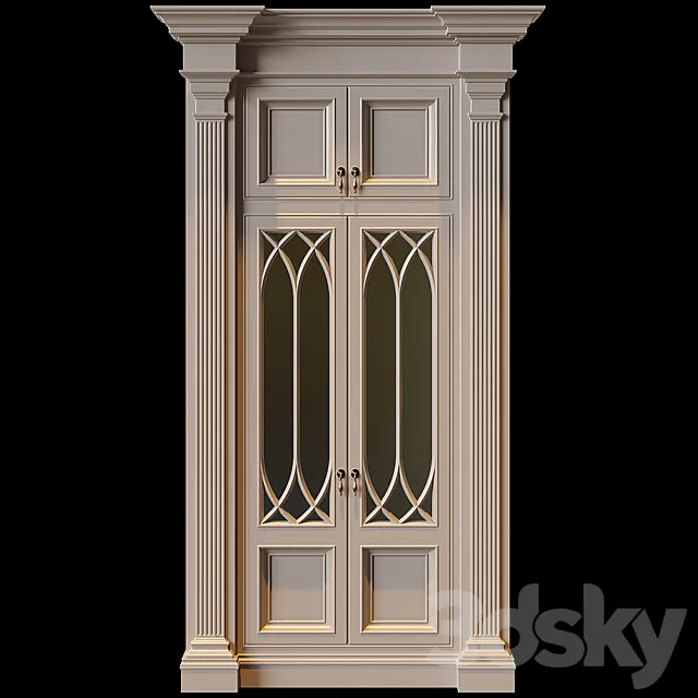 Clive Christian Wardrobe 3D Model Clive Christian Wardrobe 3D Model