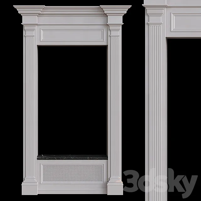 Clive Christian Window 3D Model Clive Christian Window 3D Model