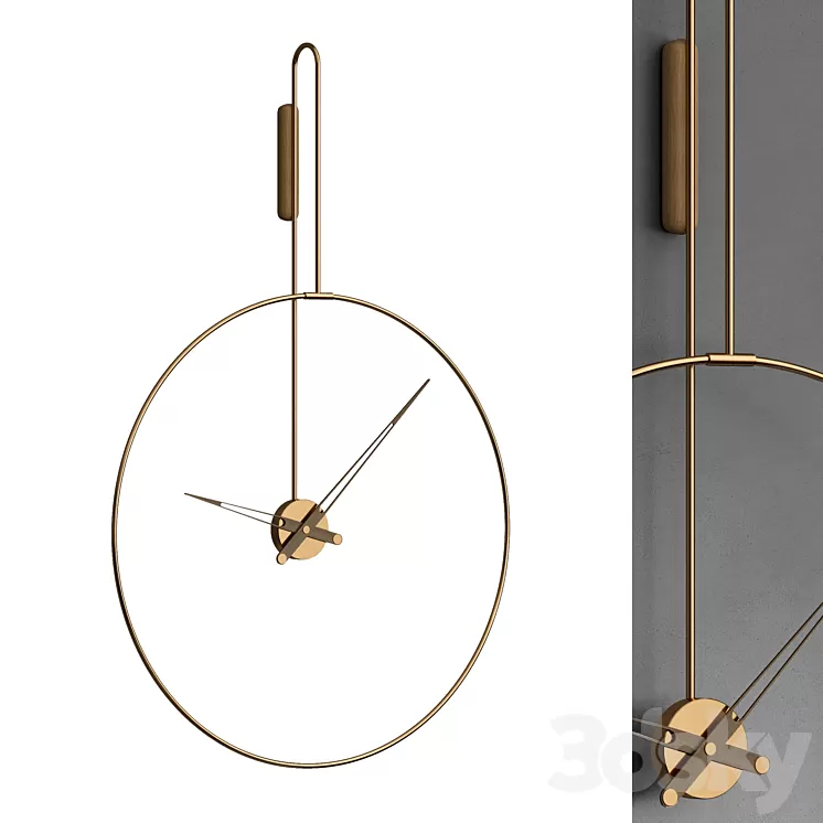 Clock 164 3D Model Free Download