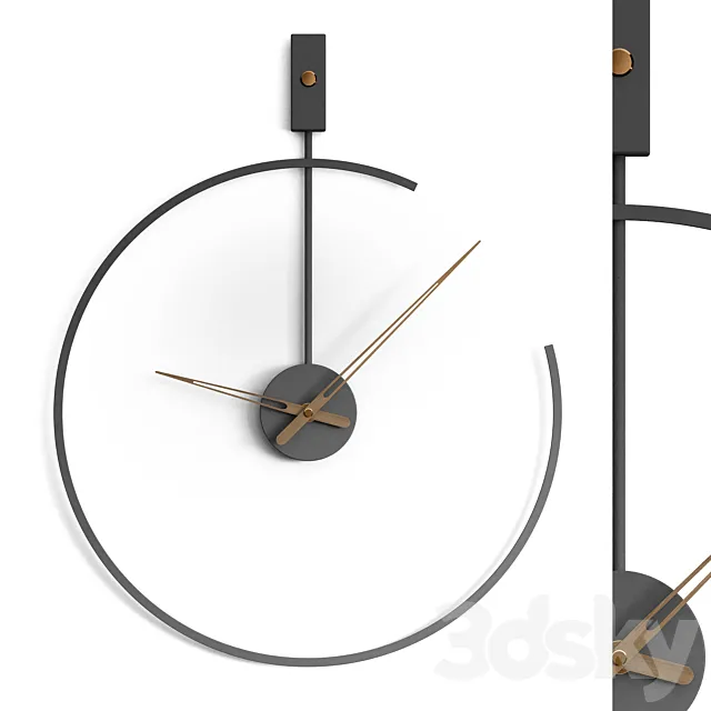 Clock 233 3D Model