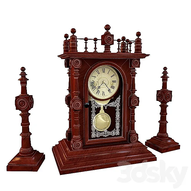 clock 3DModel clock 3DModel