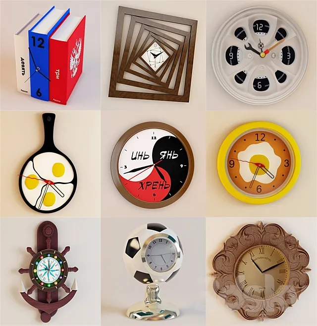 clock 3DModel clock 3DModel