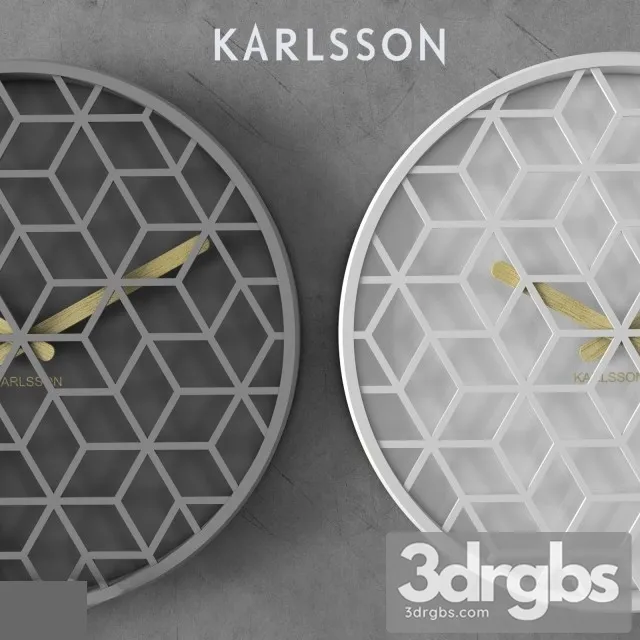Clock Karlsson 3D Model Download