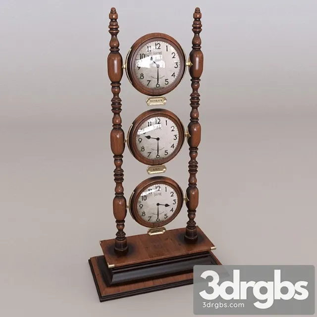 Clock Maggi Massimo 566 W 1 3D Model Download