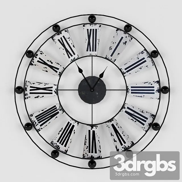 Clock Pacific Lifestyle 3D Model Download