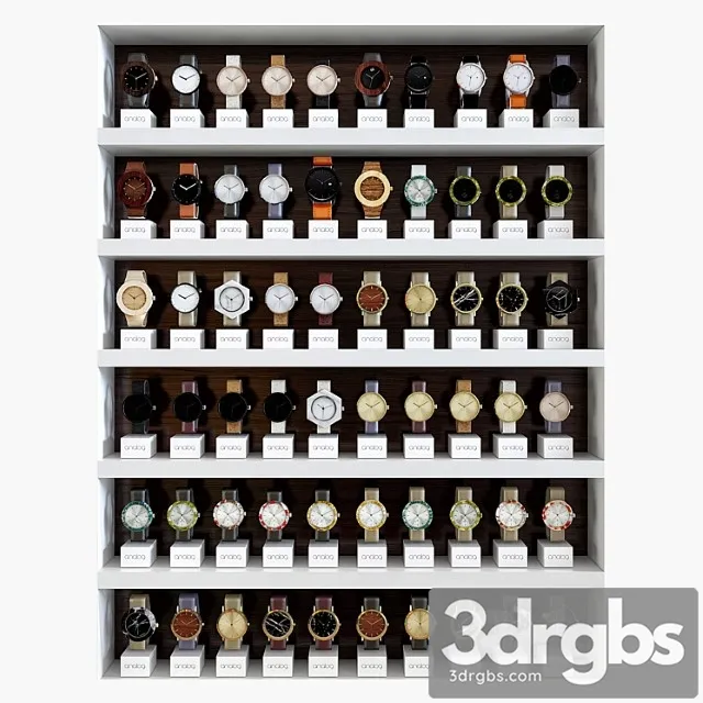 Clock Rack 1 3D Model Download