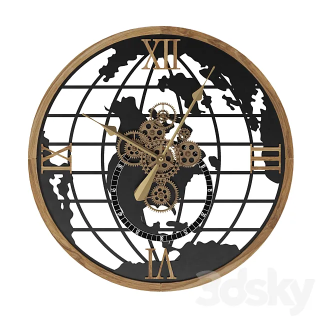 clock02 3DModel clock02 3DModel