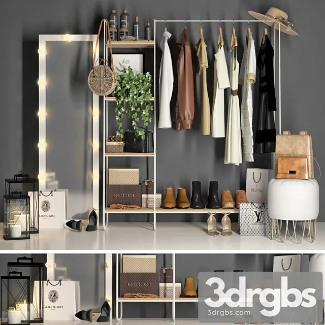 Closet 105 3D Model Download