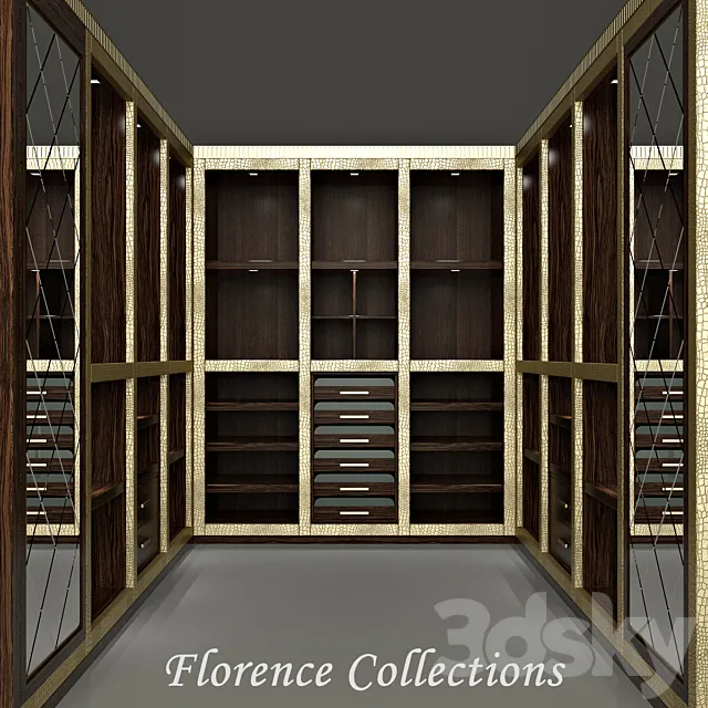 Closet Factory Florence Collections 3D Model