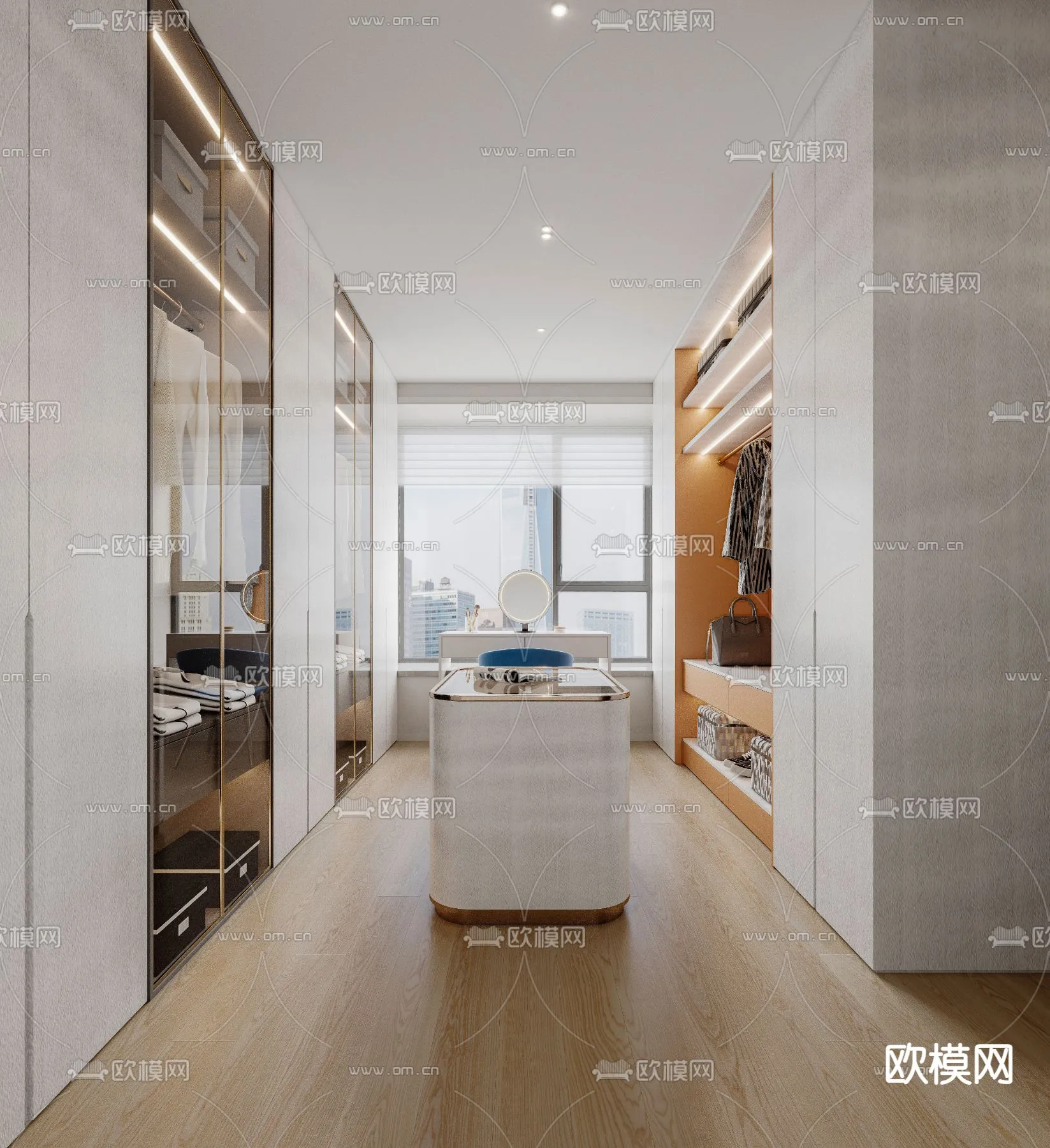 CLOSET ROOM – CORONA – 3D MODEL – 2283