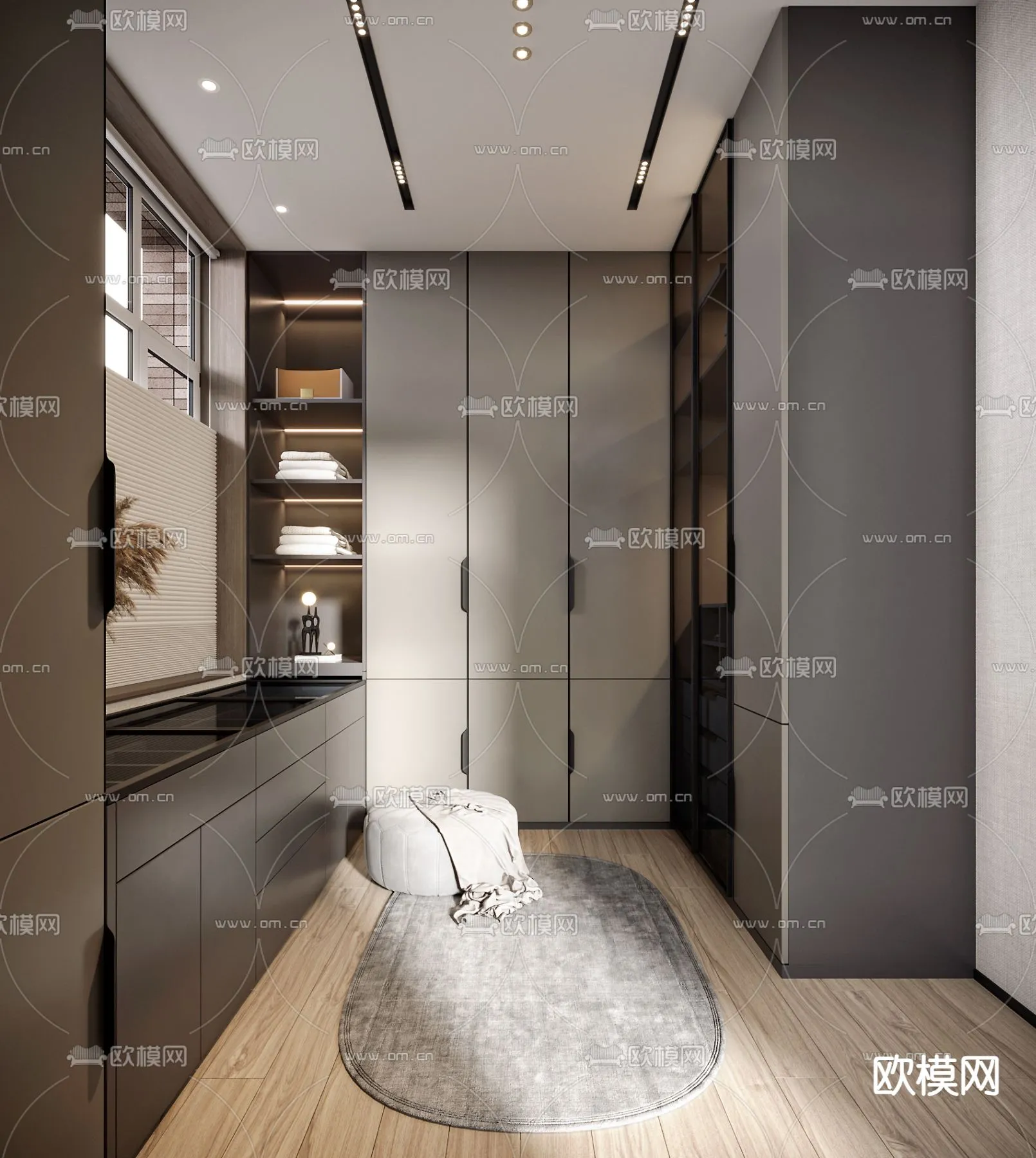 CLOSET ROOM – CORONA – 3D MODEL – 2293