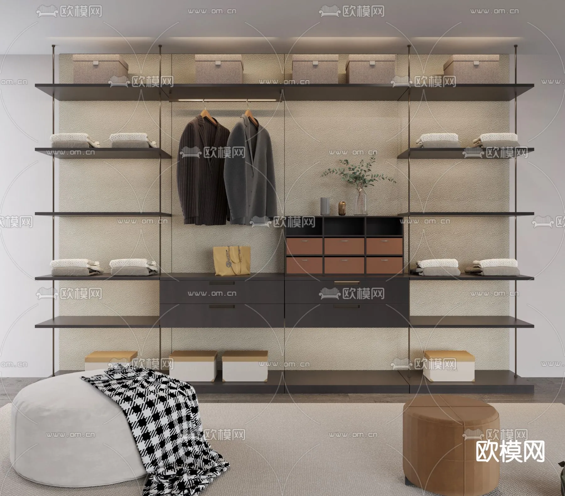 CLOSET ROOM – CORONA – 3D MODEL – 2297