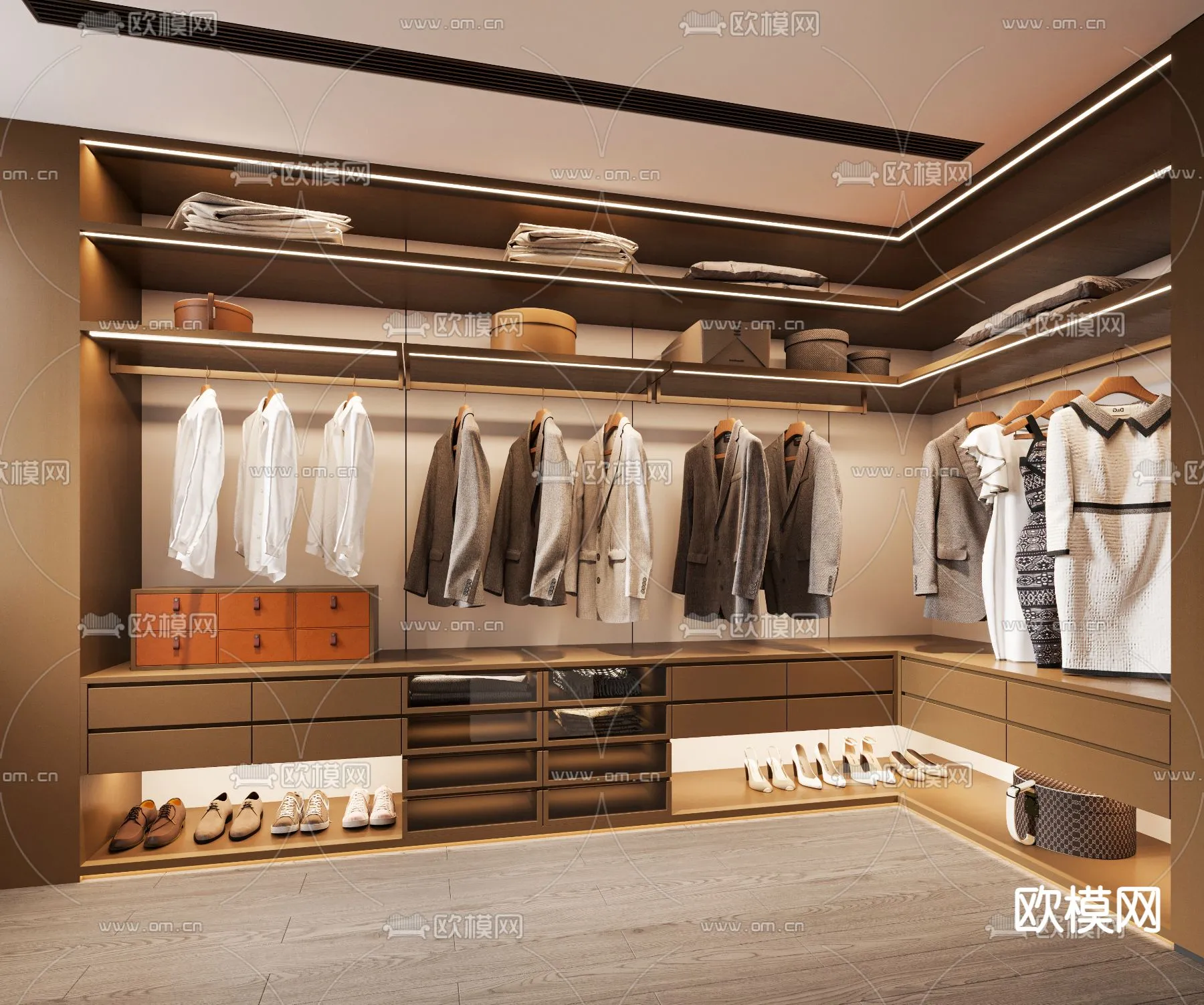 CLOSET ROOM – CORONA – 3D MODEL – 2298