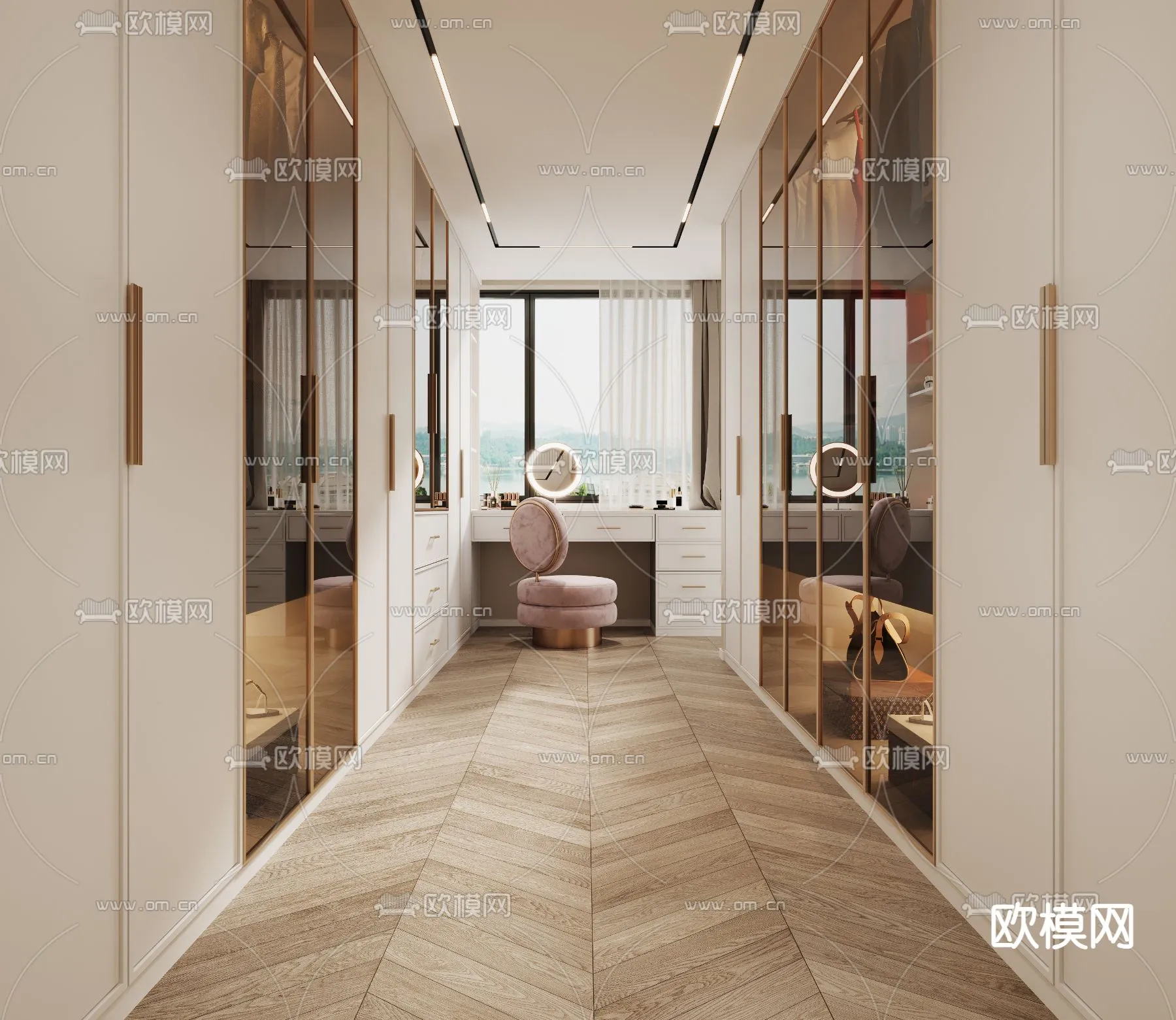 CLOSET ROOM – CORONA – 3D MODEL – 2318