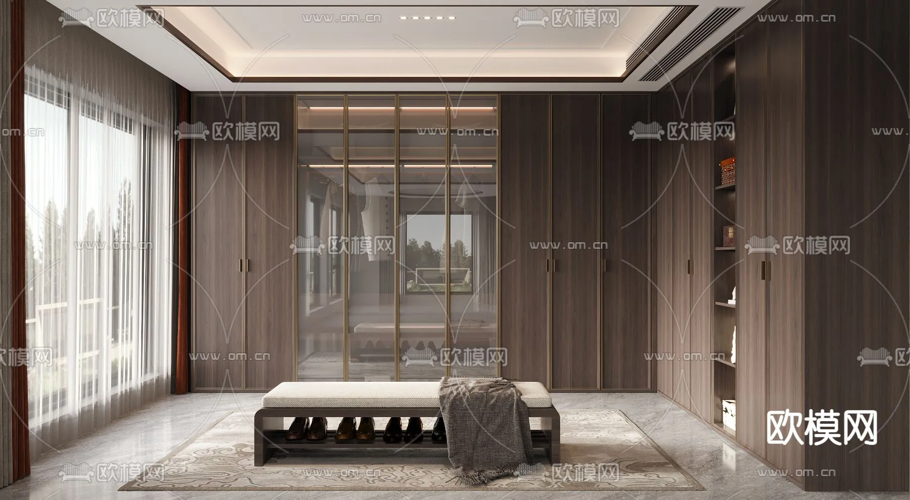 CLOSET ROOM – CORONA – 3D MODEL – 2334