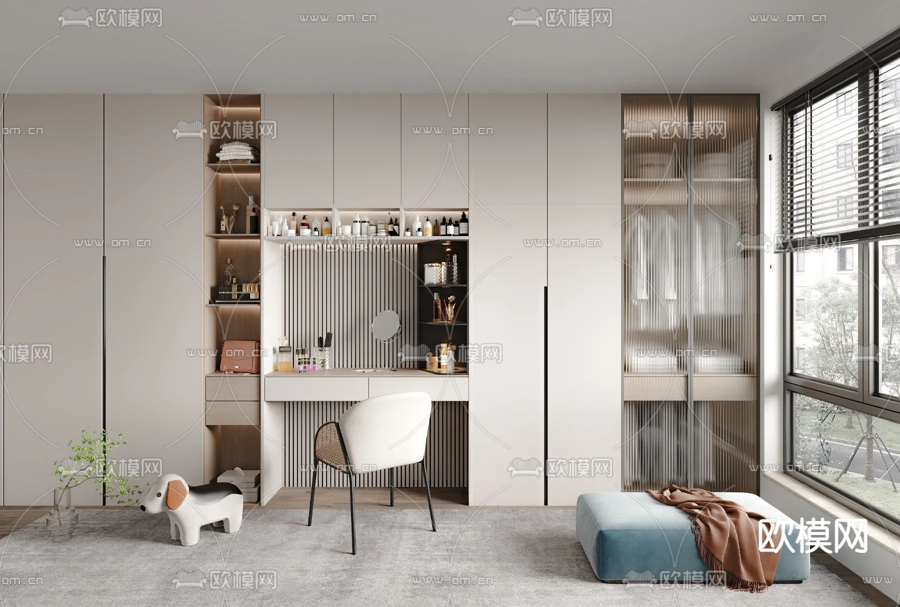 CLOSET ROOM – CORONA – 3D MODEL – 2336