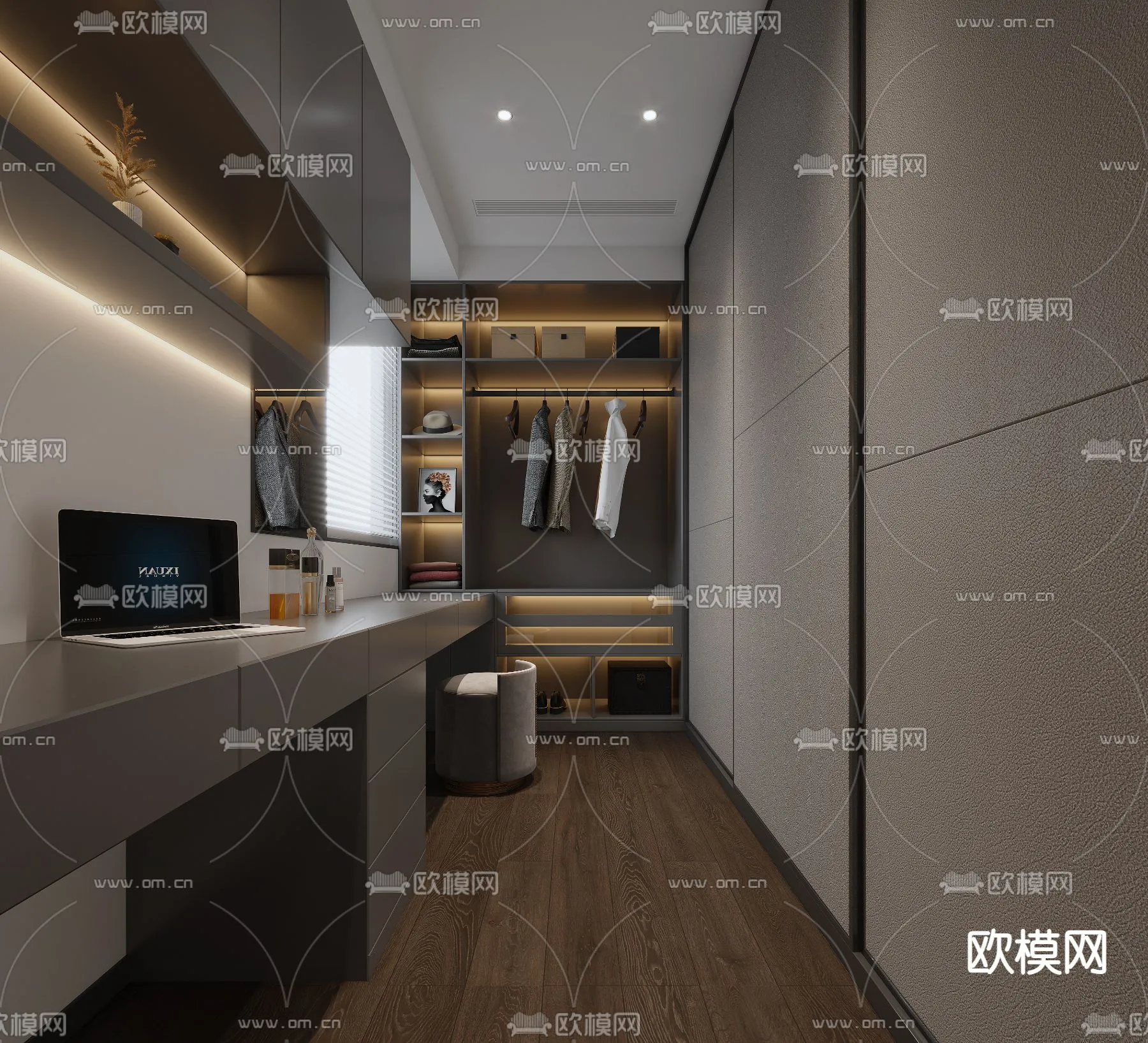 CLOSET ROOM – CORONA – 3D MODEL – 2344