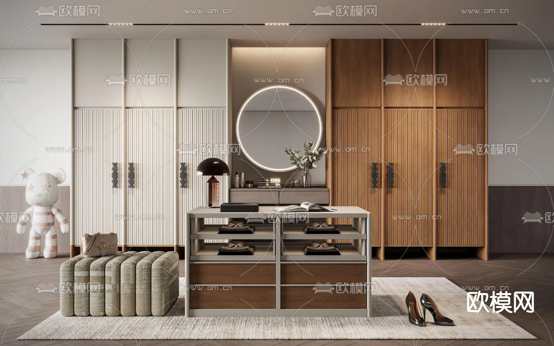 CLOSET ROOM – CORONA – 3D MODEL – 2352