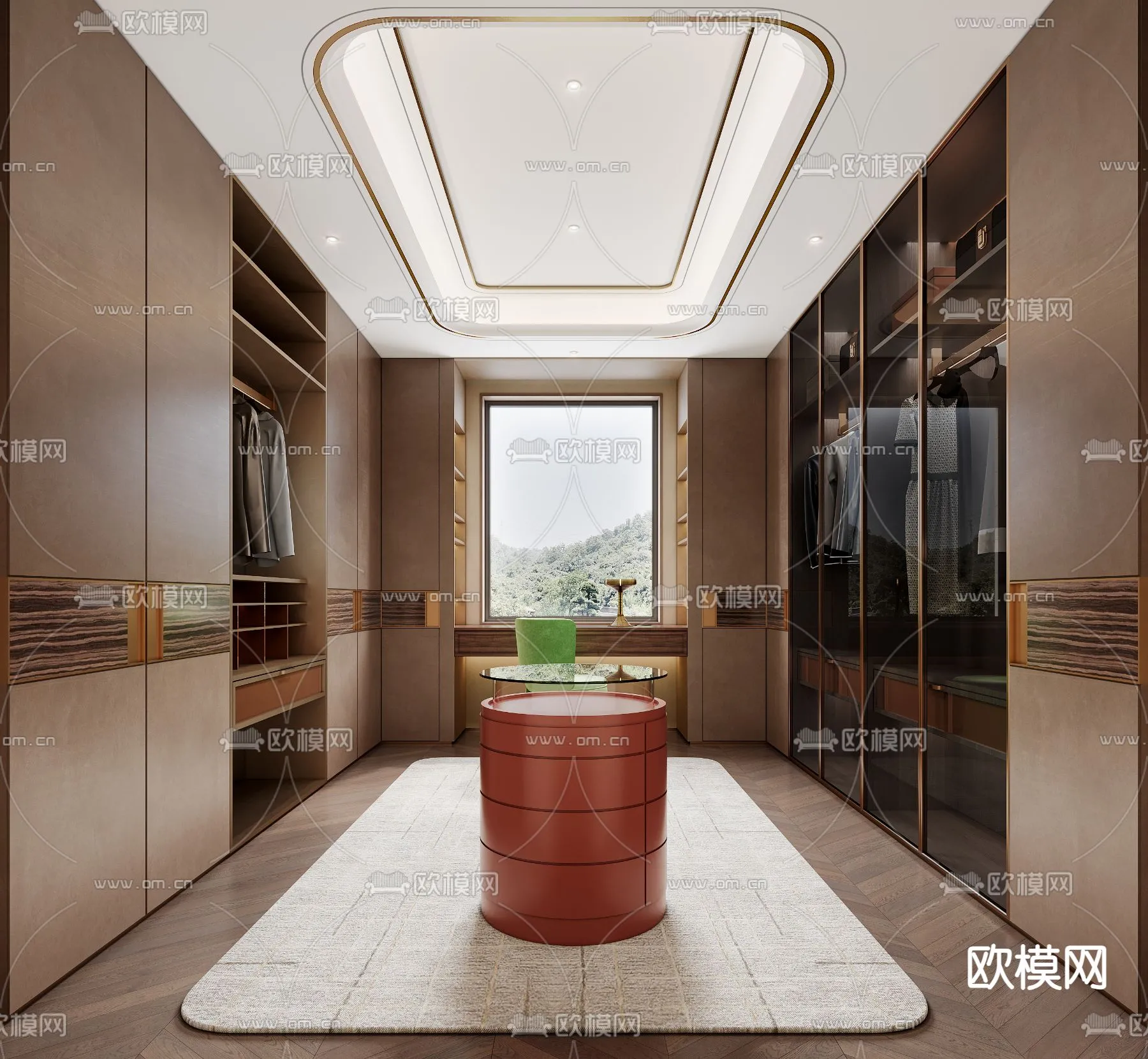 CLOSET ROOM – CORONA – 3D MODEL – 2362