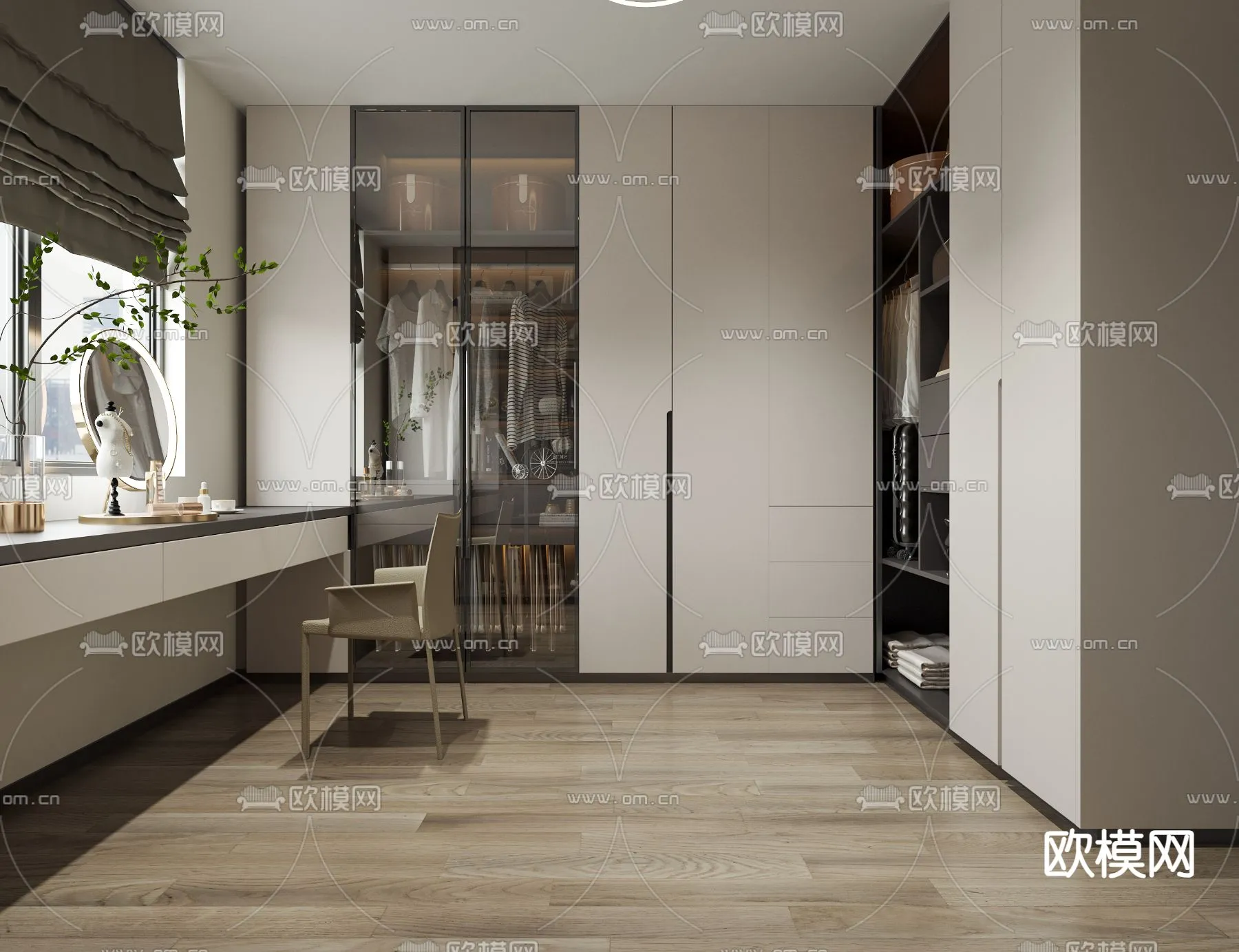 CLOSET ROOM – CORONA – 3D MODEL – 2366