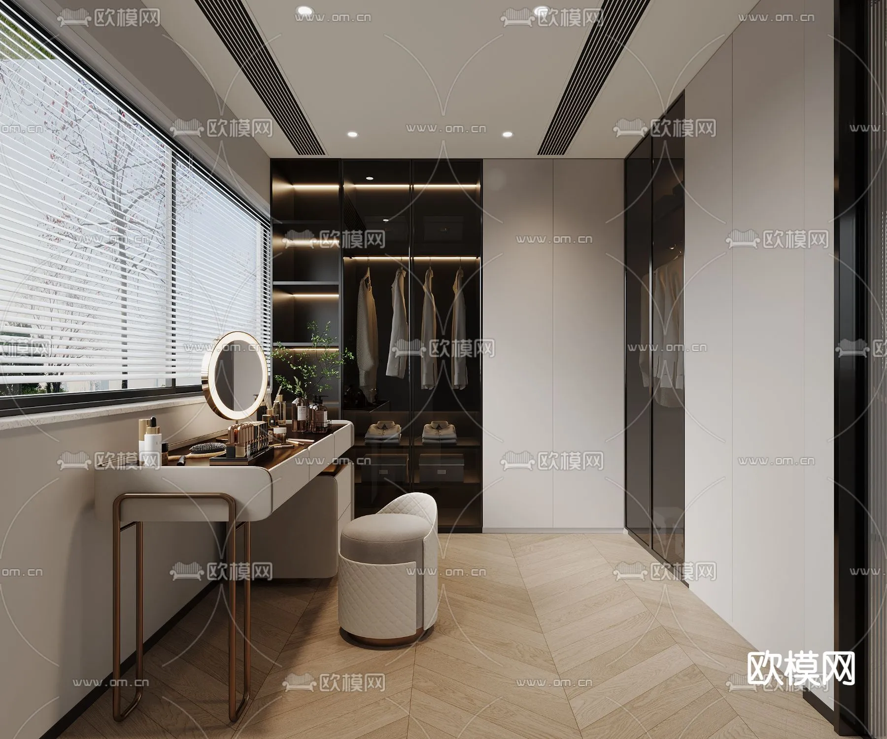 CLOSET ROOM – CORONA – 3D MODEL – 2383