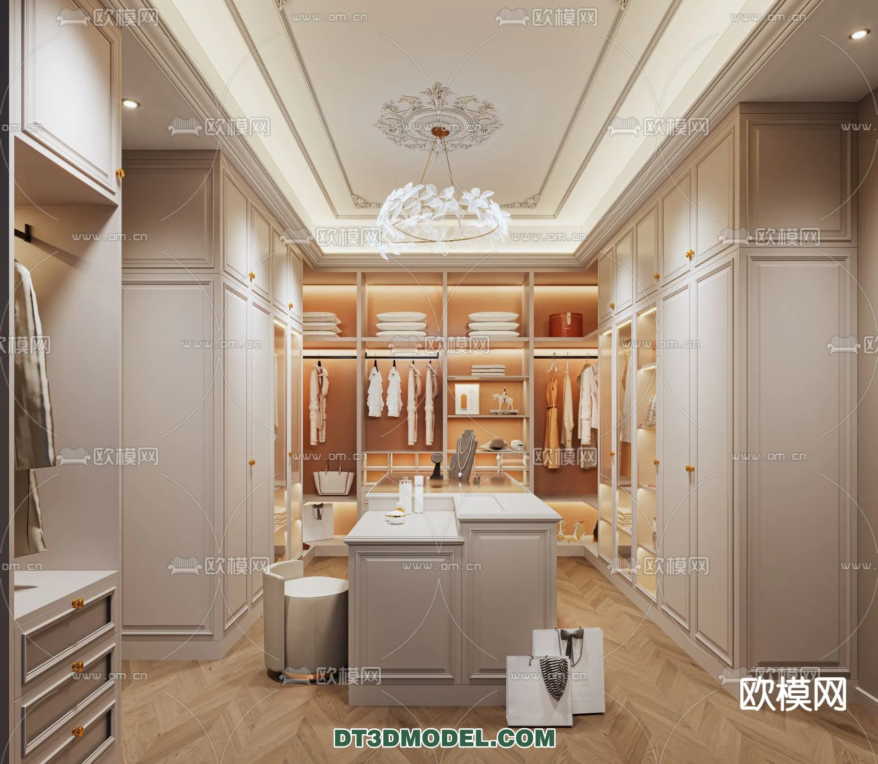 CLOSET ROOM – CORONA – 3D MODEL – 2409