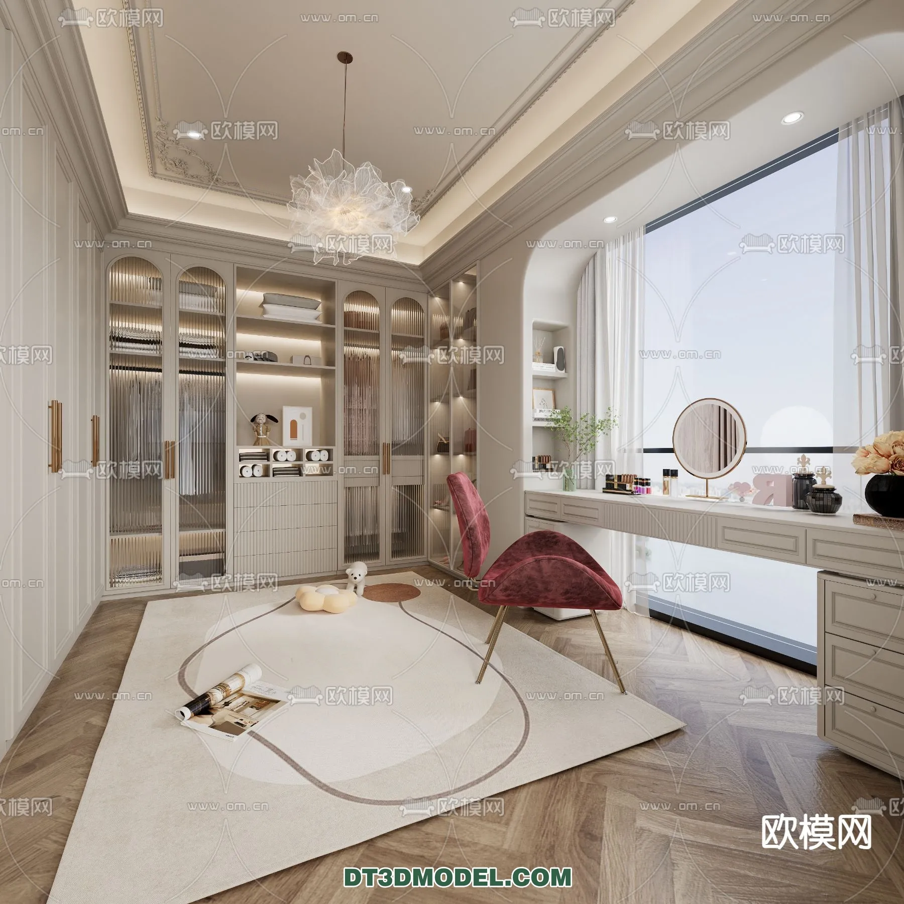 CLOSET ROOM – CORONA – 3D MODEL – 2435