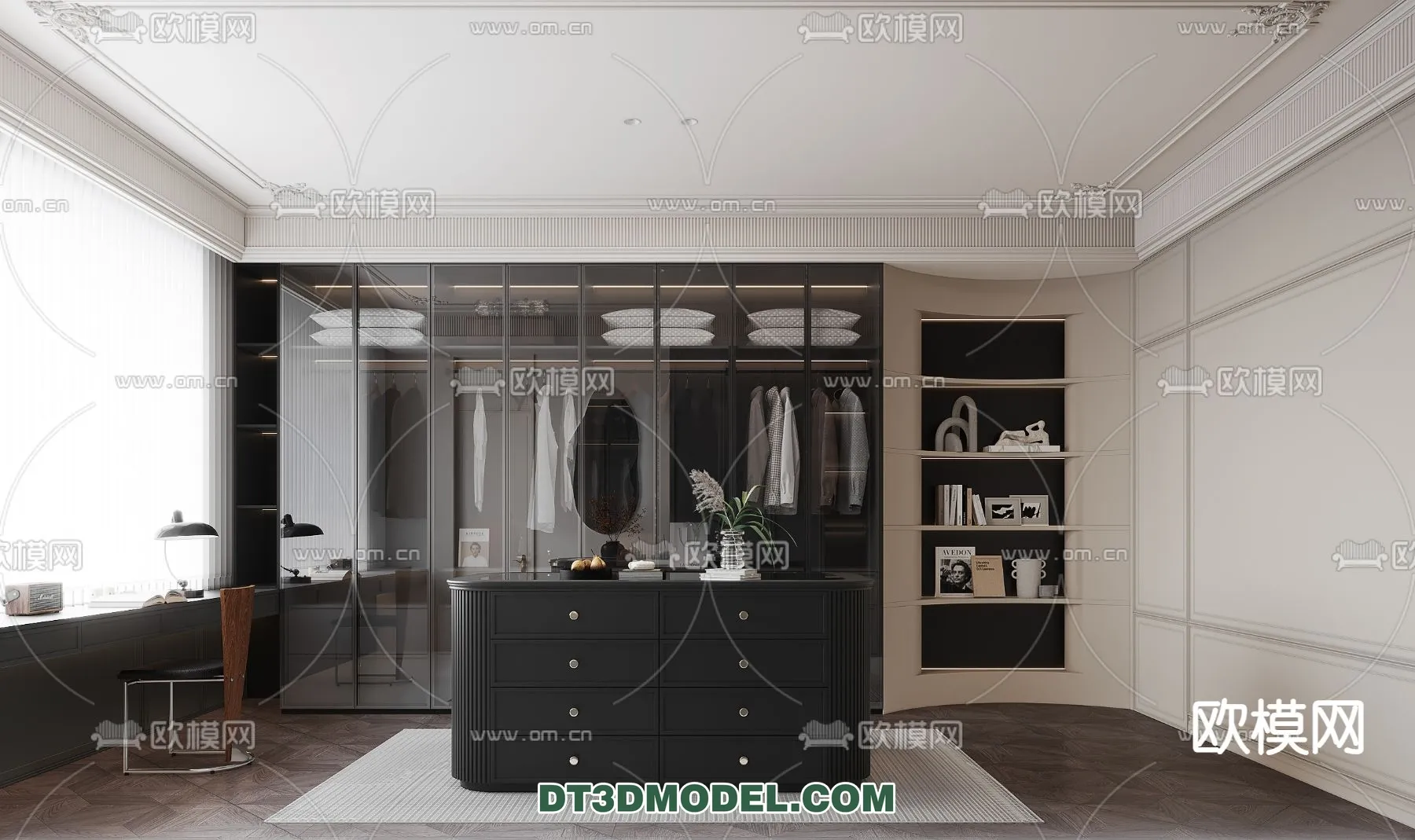 CLOSET ROOM – CORONA – 3D MODEL – 2441